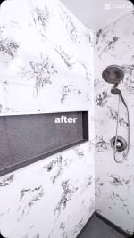 Checkout this before and after #bathroomtransformation

#homeremodel 
#bathroomdesign 
#bathroomglowup 
#bathroomremodel